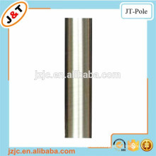 shower curtain tension rod stainless nickle, length 6m curtain pole, twisted brass pole